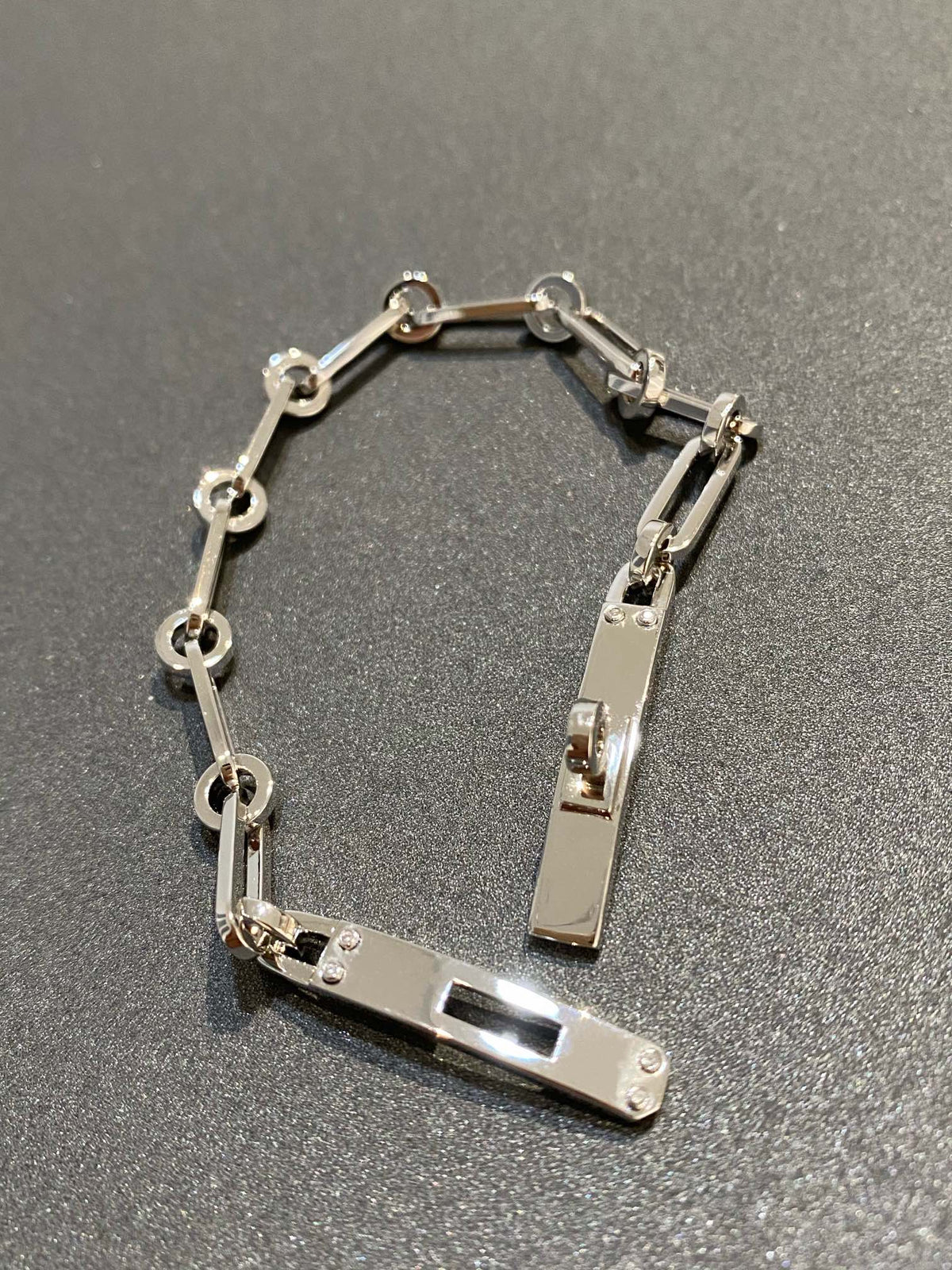 [⭐Clover Jewelry]CHAINE BRACELET SMALL MODEL DIAMOND