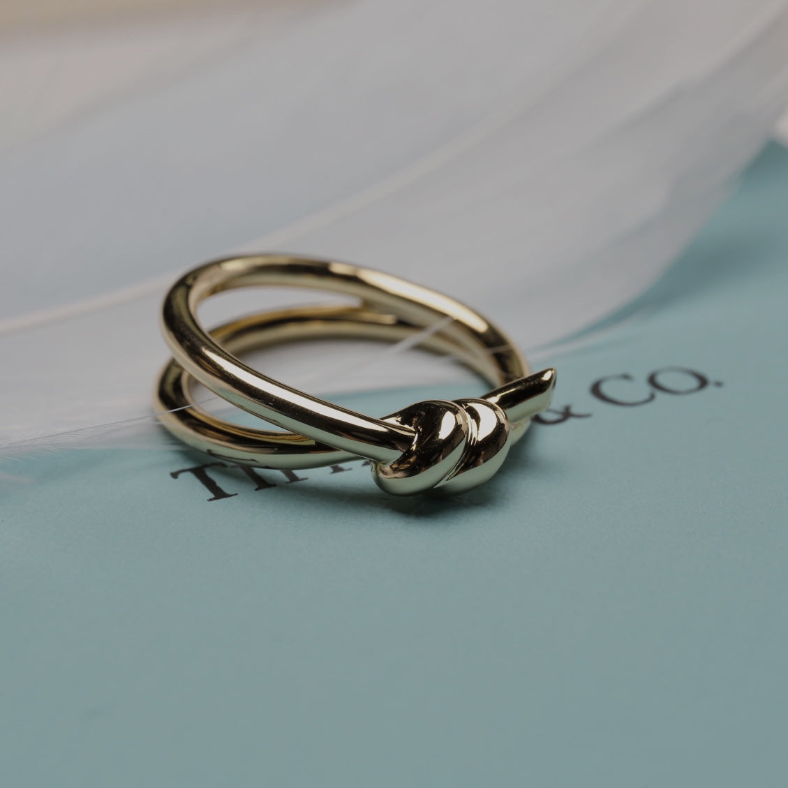 [Clover Jewelry]KNOT RING GOLD