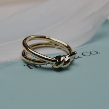 [Clover Jewelry]KNOT RING GOLD