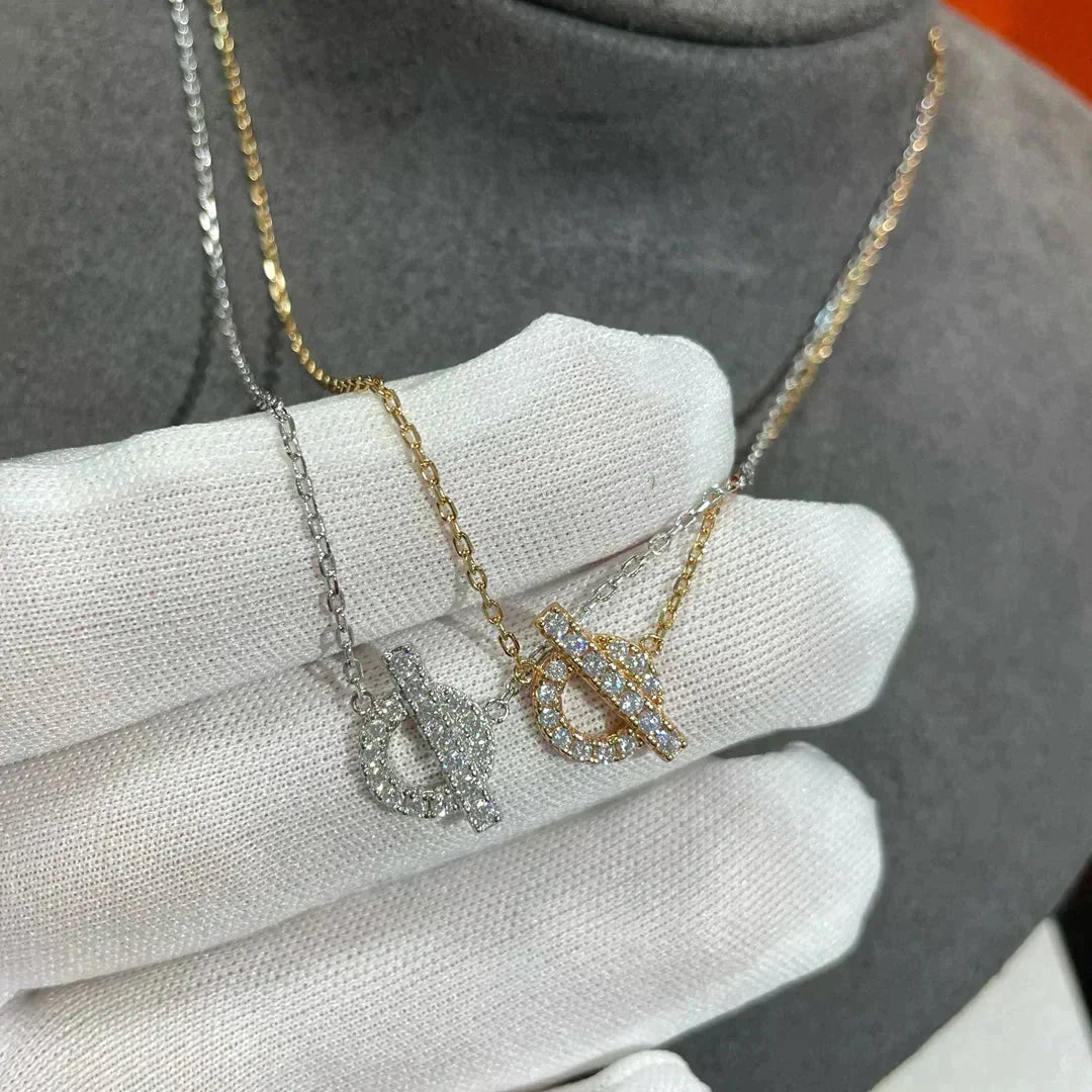 [⭐Clover Jewelry]ECHAPEE NECKLACE DIAMOND