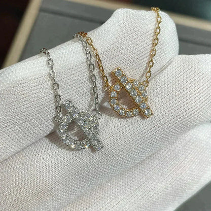 [⭐Clover Jewelry]ECHAPEE NECKLACE DIAMOND