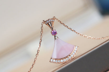 [⭐Clover Jewelry]DREAM NECKLACE PINK MOP DIAMOND