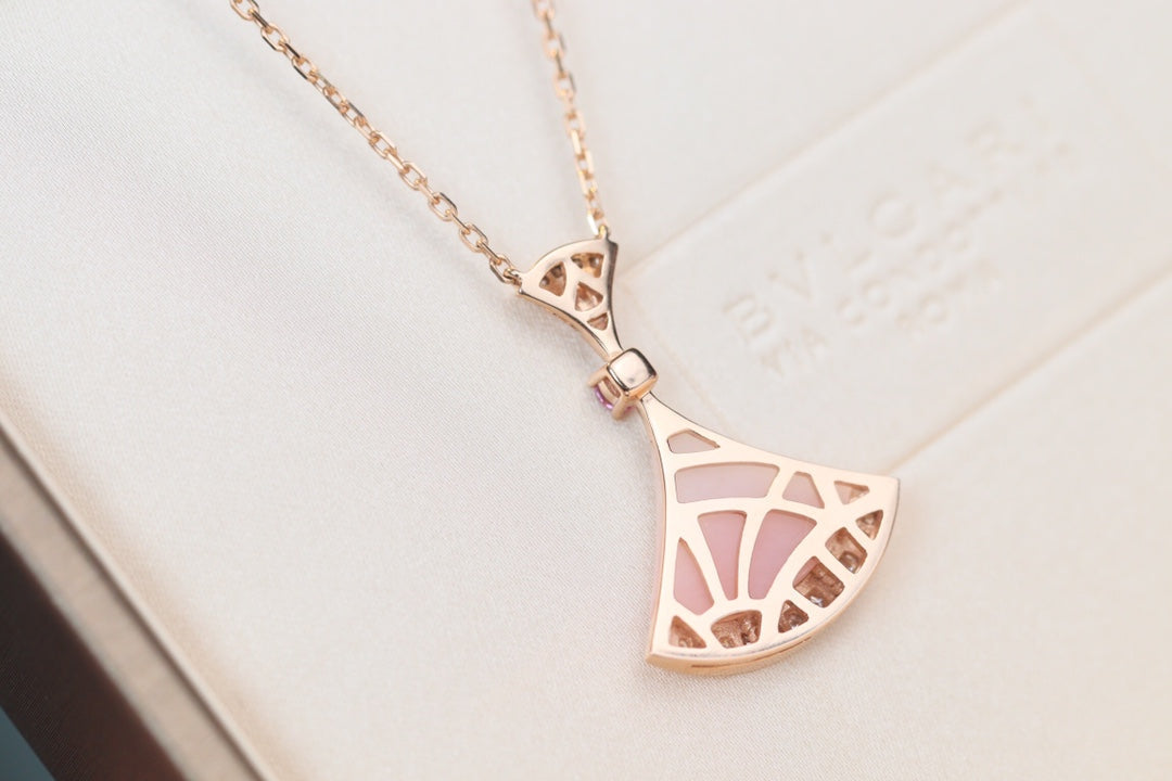 [⭐Clover Jewelry]DREAM NECKLACE PINK MOP DIAMOND