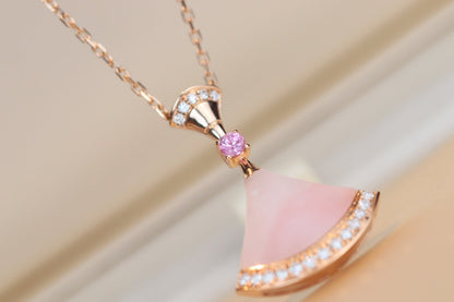 [⭐Clover Jewelry]DREAM NECKLACE PINK MOP DIAMOND