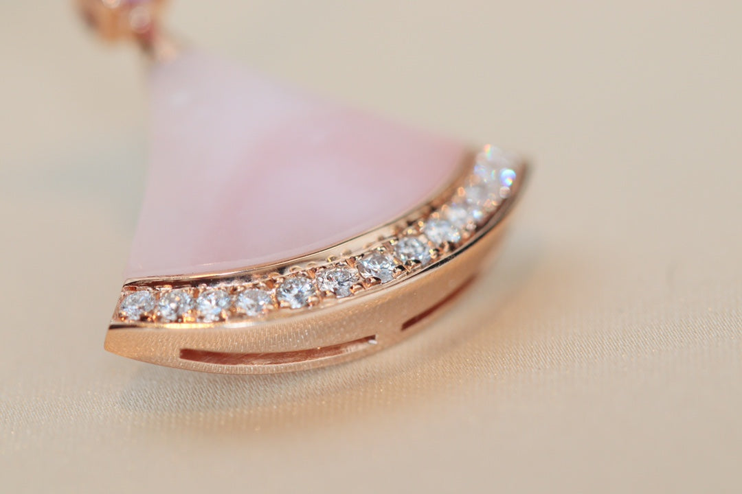 [⭐Clover Jewelry]DREAM NECKLACE PINK MOP DIAMOND