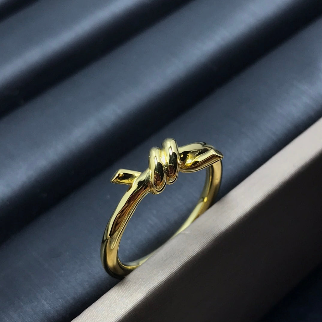[Clover Jewelry]KNOT RING 1.2MM