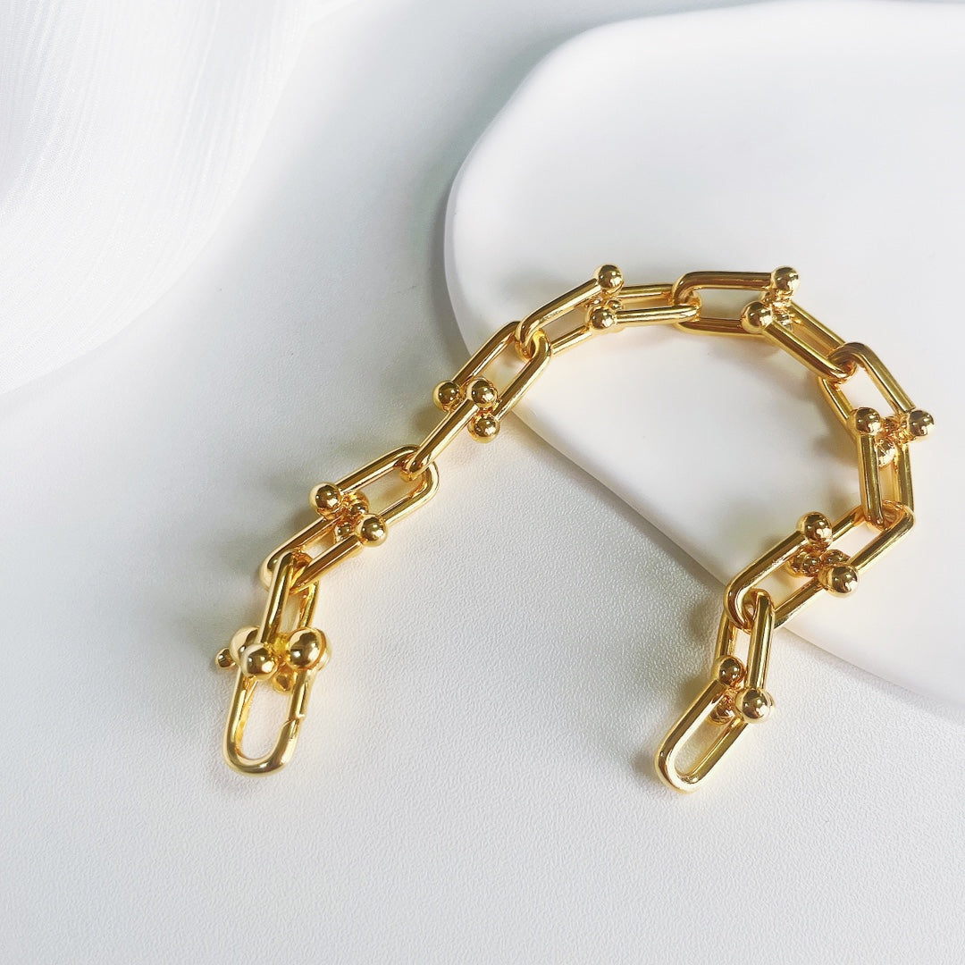 [Clover Jewelry]HARDWEAR GOLD BRACELET