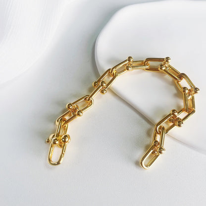 [Clover Jewelry]HARDWEAR GOLD BRACELET