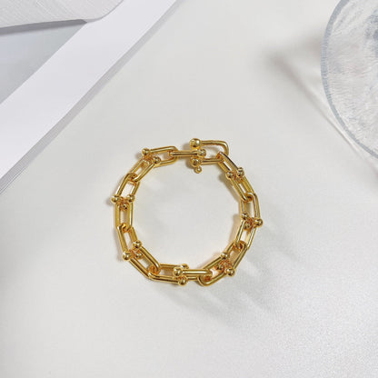 [Clover Jewelry]HARDWEAR GOLD BRACELET