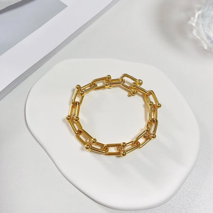 [Clover Jewelry]HARDWEAR GOLD BRACELET