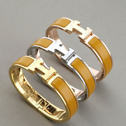 [⭐Clover Jewelry]H BRACELET PERU 12MM