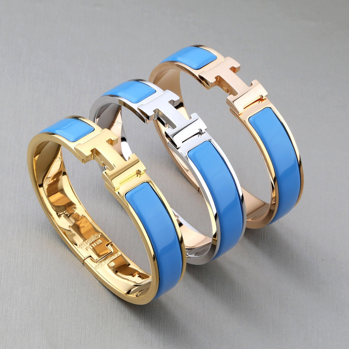 [⭐Clover Jewelry]H BRACELET TURQUOISE 12MM