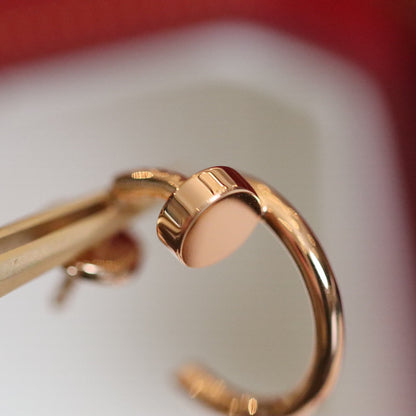 [⭐Clover Jewelry]JUSTE EARRINGS PINK GOLD