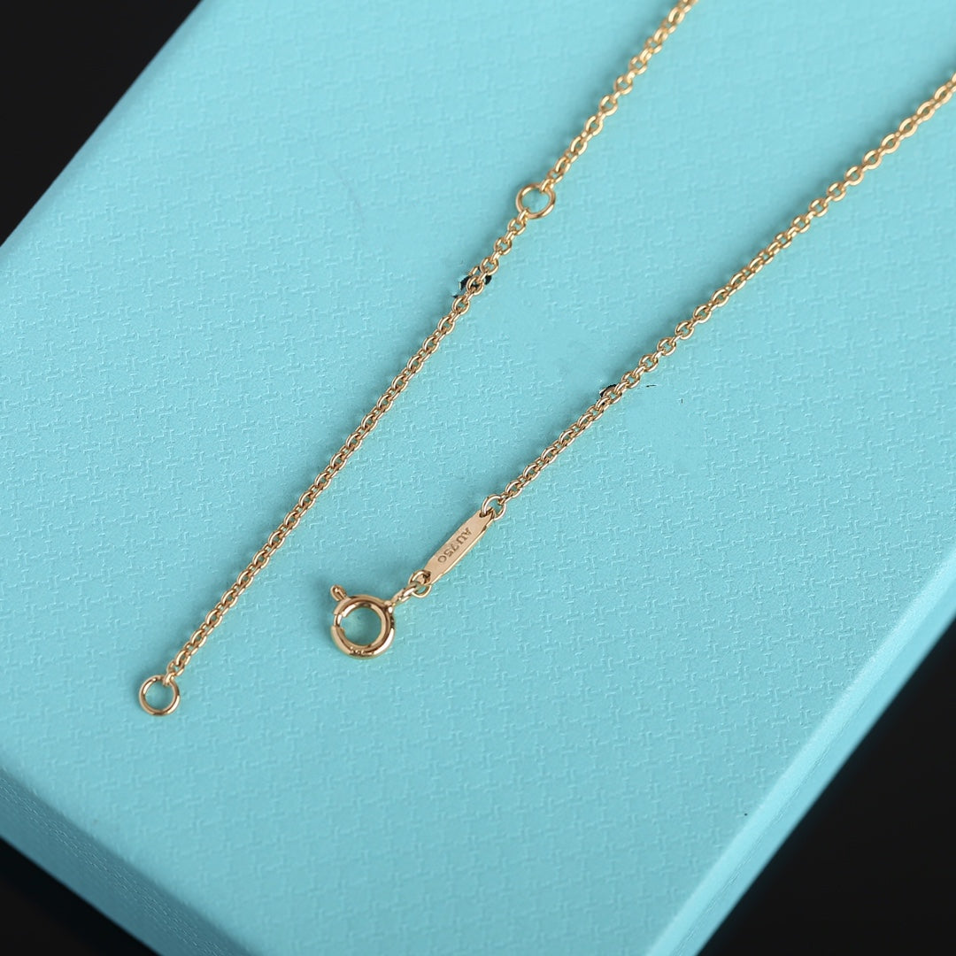 [Clover Jewelry]KNOT NECKLACE GOLD