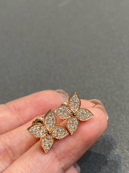 [⭐Clover Jewelry]STAR DIAMOND EARRINGS