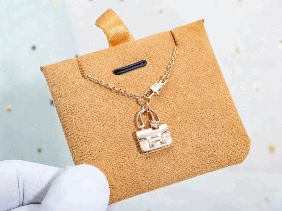 [⭐Clover Jewelry]AMULETTE PEDANT ROSE GOLD NECKLACE