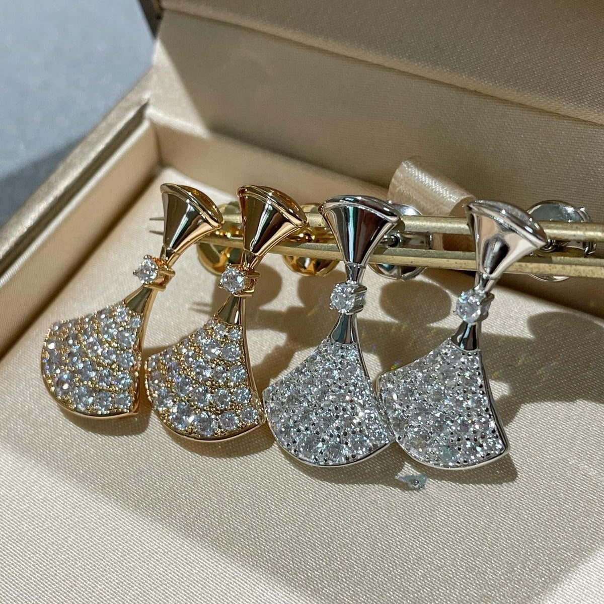 [⭐Clover Jewelry]DREAM EARRINGS DIAMOND