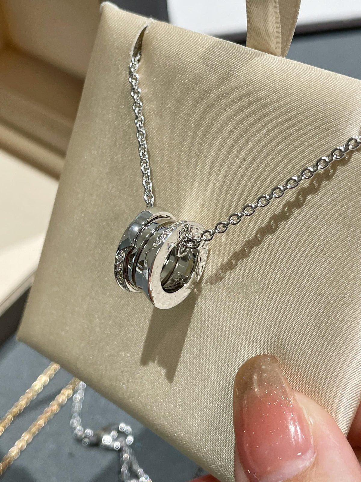 [⭐Clover Jewelry]ZERO 1 NECKLACE DIAMOND