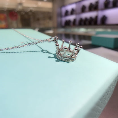 [Clover Jewelry]CROWN PEDANT NECKLACE