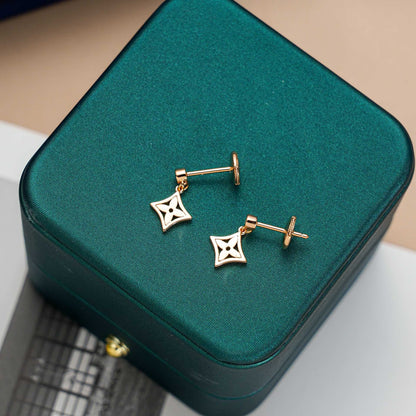 [⭐Clover Jewelry]STAR EARRINGS GOLD