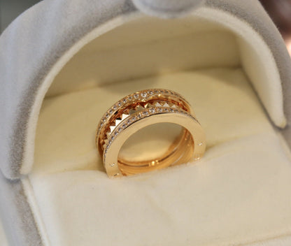 [⭐Clover Jewelry]ZERO 1 GOLD DIAMOND RING