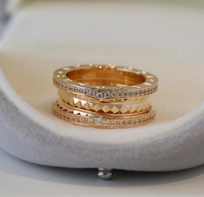 [⭐Clover Jewelry]ZERO 1 GOLD DIAMOND RING