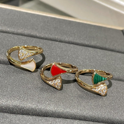 [⭐Clover Jewelry]DREAM RING PINK GOLD DIAMOND