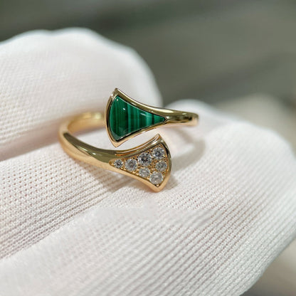 [⭐Clover Jewelry]DREAM RING PINK GOLD DIAMOND