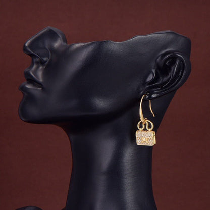 [⭐Clover Jewelry]KELLY DIAMOND EARRINGS