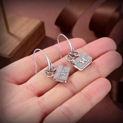 [⭐Clover Jewelry]KELLY DIAMOND EARRINGS
