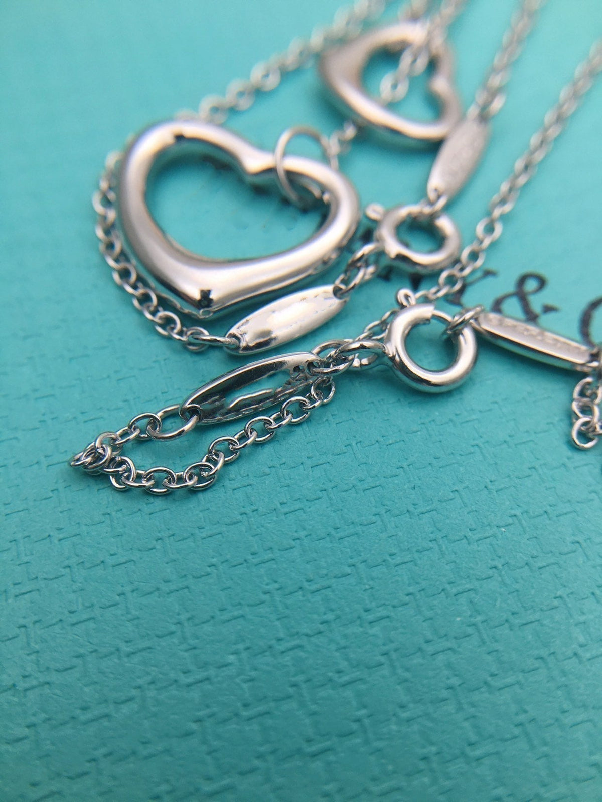 [Clover Jewelry]OPEN HEART SILVER NECKLACE