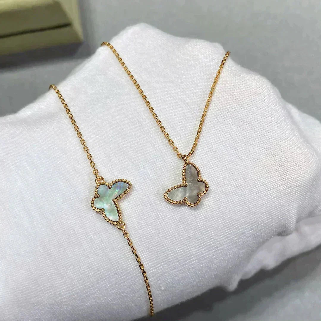 [⭐Clover Jewelry]BUTTERFLY DARK MOP BUTTERFLY BRACELET