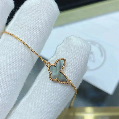 [⭐Clover Jewelry]BUTTERFLY DARK MOP BUTTERFLY BRACELET