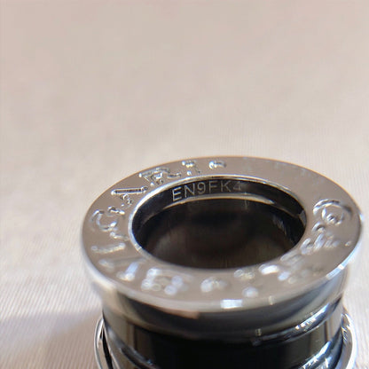 [⭐Clover Jewelry]ZERO 1 BLACK CERAMIC SILVER NECKLACE