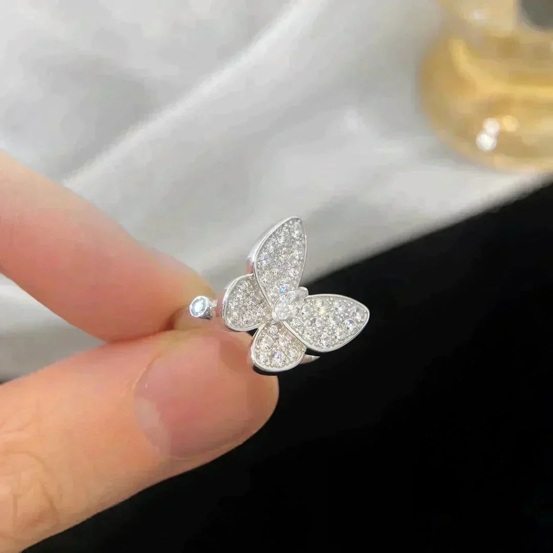 [⭐Clover Jewelry]BUTTERFLY DIAMOND RING