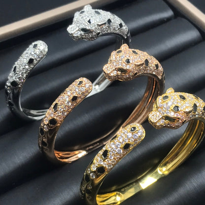 [⭐Clover Jewelry]PANTHERE BIG BRACELET DIAMONDS
