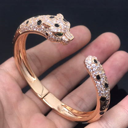 [⭐Clover Jewelry]PANTHERE BIG BRACELET DIAMONDS