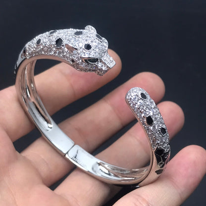 [⭐Clover Jewelry]PANTHERE BIG BRACELET DIAMONDS