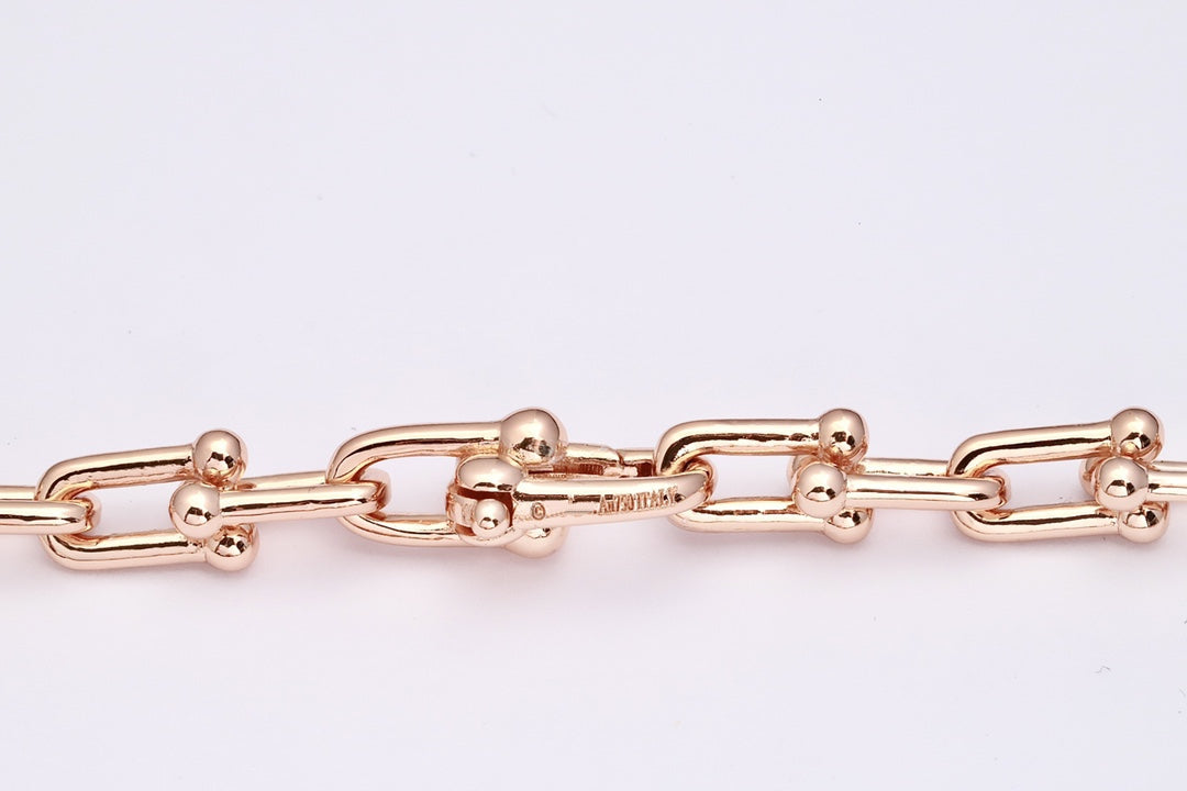 [Clover Jewelry]HARDWEAR PINK GOLD WRAP NECKLACE