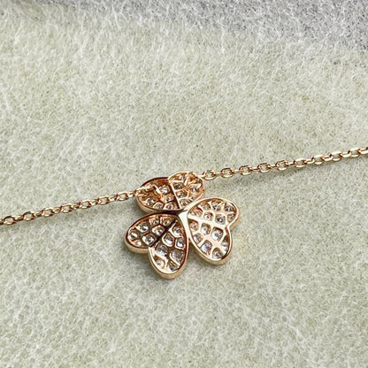 [⭐Clover Jewelry]FLOWER DIAMOND NECKLACE