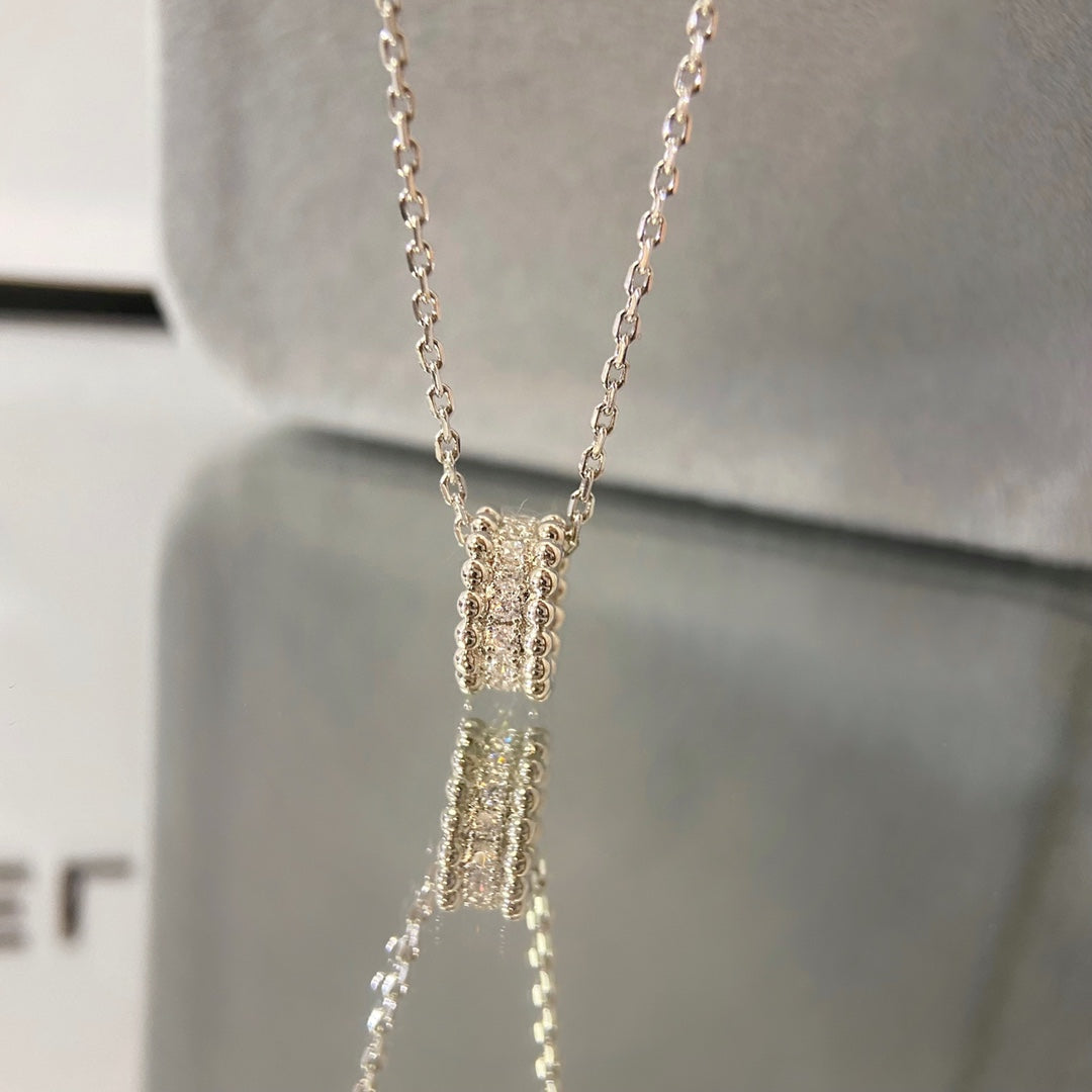 [⭐Clover Jewelry]PERLEE DIAMOND NECKLACE
