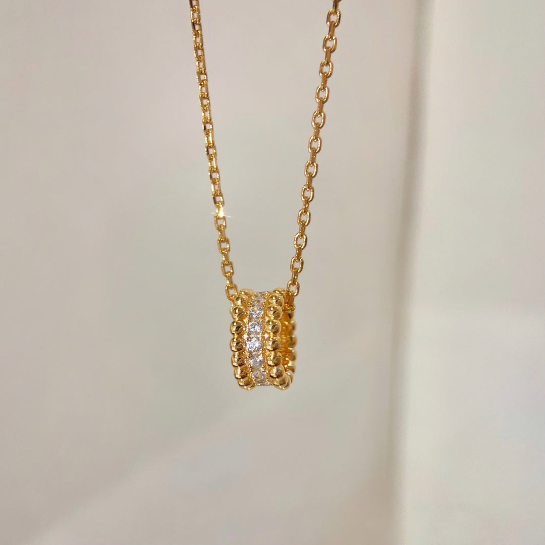 [⭐Clover Jewelry]PERLEE DIAMOND NECKLACE