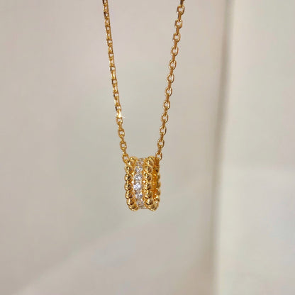 [⭐Clover Jewelry]PERLEE DIAMOND NECKLACE