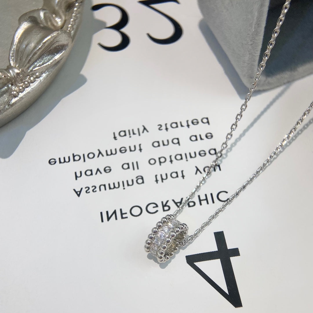 [⭐Clover Jewelry]PERLEE DIAMOND NECKLACE