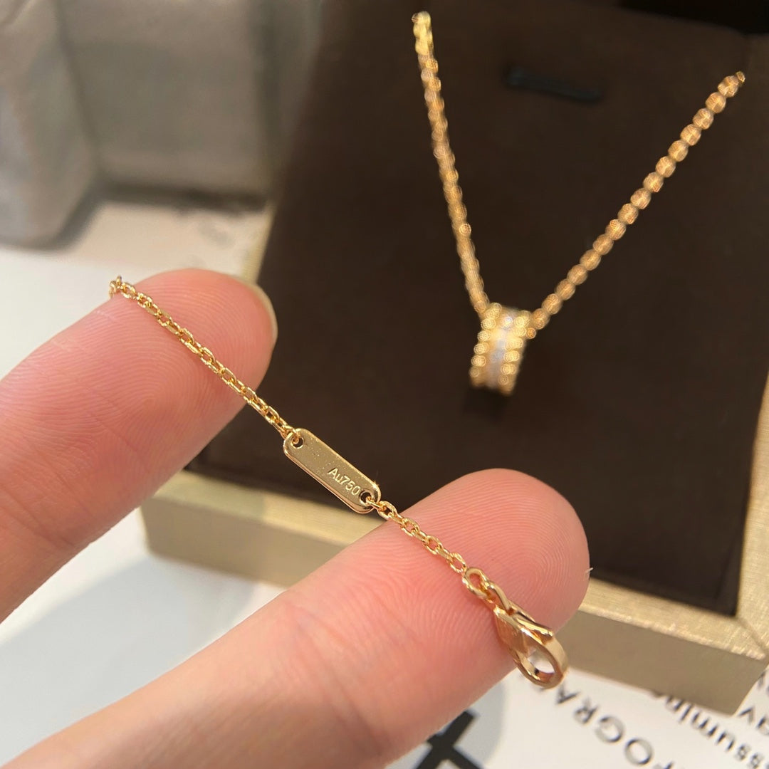 [⭐Clover Jewelry]PERLEE DIAMOND NECKLACE