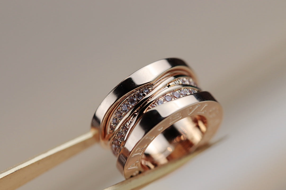 [⭐Clover Jewelry]ZERO 1 PINK GOLD DIAMOND NECKLACE