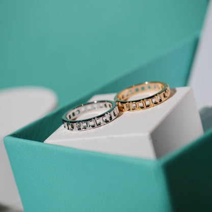 [Clover Jewelry]T TRUE 3.5MM PINK GOLD RING