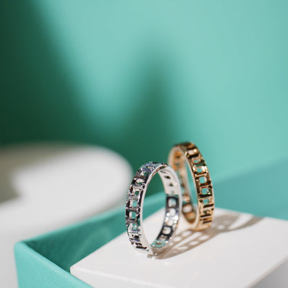 [Clover Jewelry]T TRUE 3.5MM PINK GOLD RING