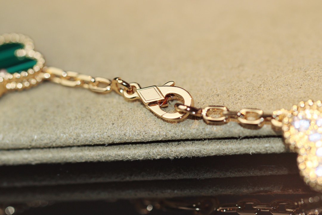 [⭐Clover Jewelry]CLOVER 20 MOTIFS ONYX ROSE GOLD