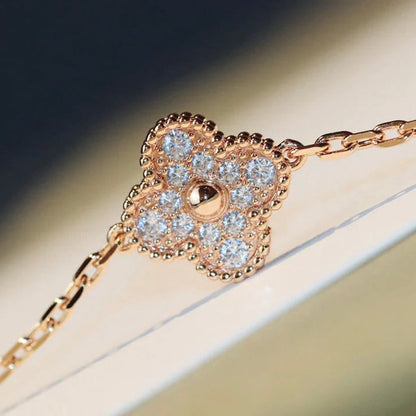 [⭐Clover Jewelry]CLOVER 20 MOTIFS LASER DIAMOND NECKLACE